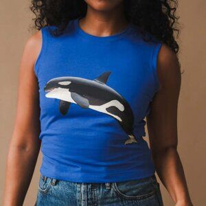 NWT Tyler Mcgillivary Orca tank - size small